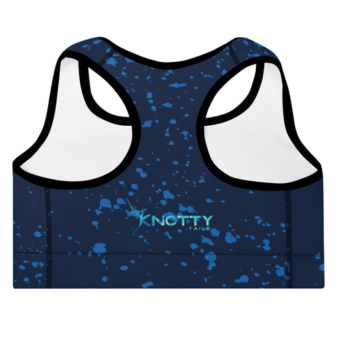 Blue MahiMahi Padded Sports Bra